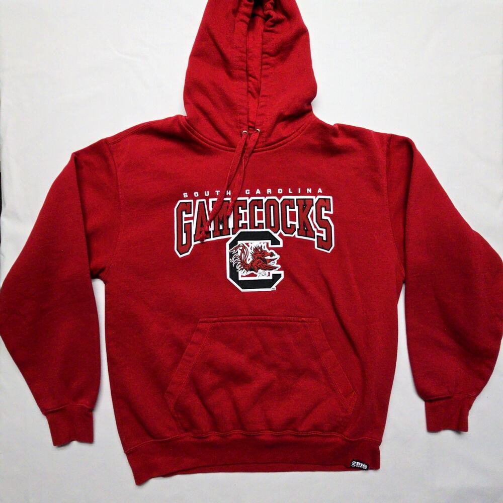 South Carolina Gamecocks Hoodie Gear for Sports Red Mens L Cotton Sweatshirt